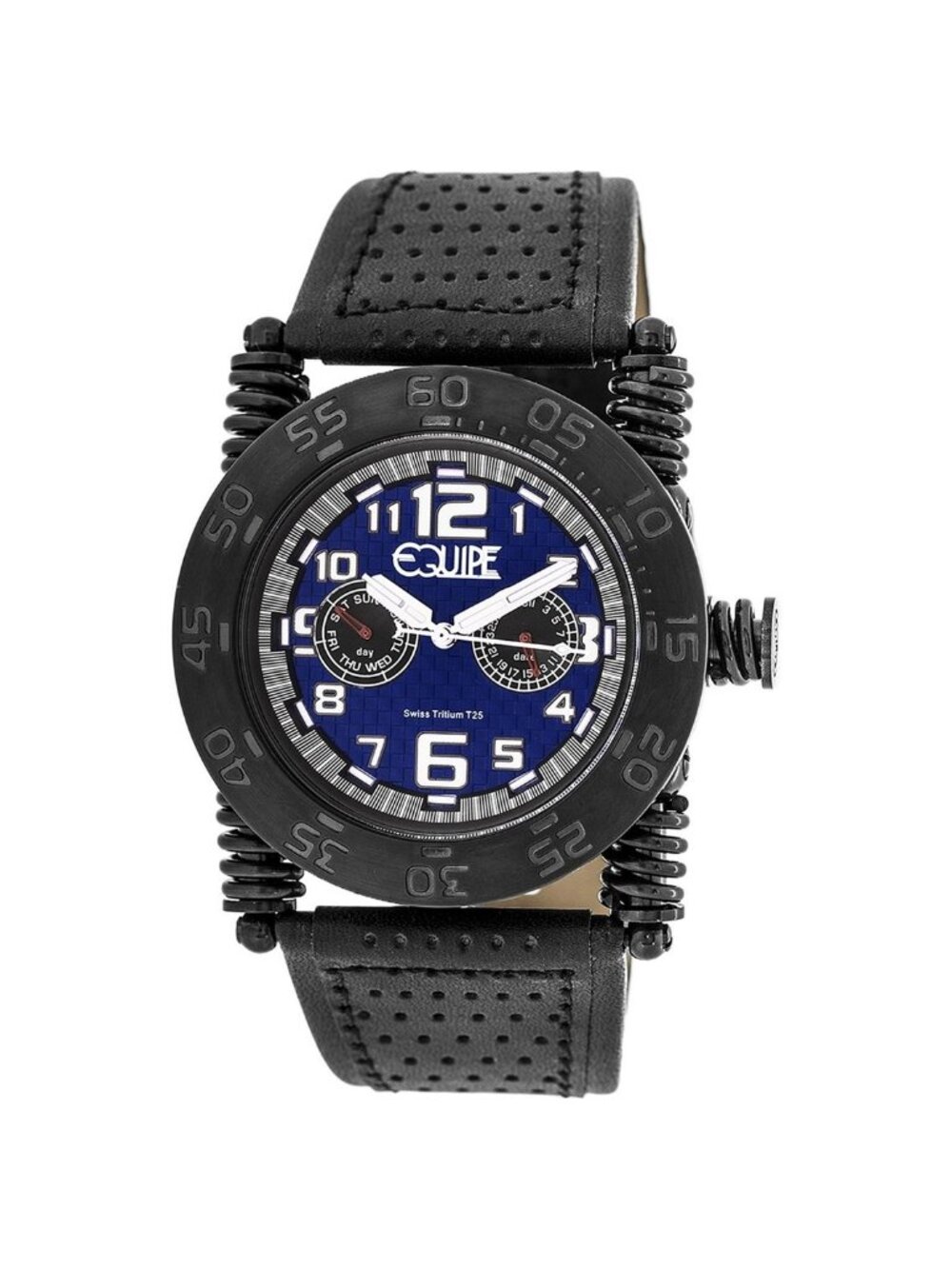 NWT Equipe Tritium Coil Blue Dial Men's Watch